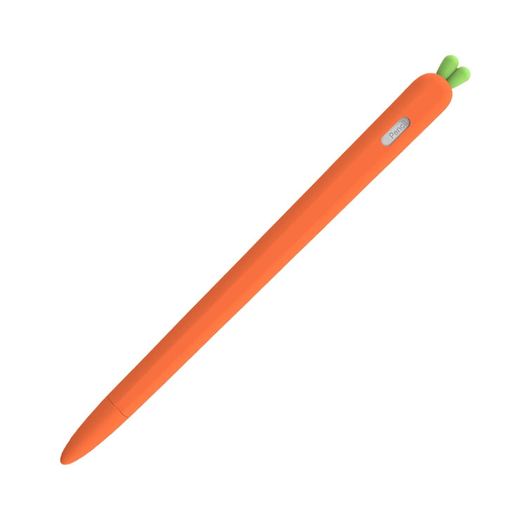 LOVE MEI Für Apple Pencil 2 Karottenförmige Stylus Stift Silikon Schutzhülle, Für Apple Pencil 2