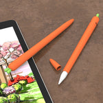 LOVE MEI Für Apple Pencil 2 Karottenförmige Stylus Stift Silikon Schutzhülle, Für Apple Pencil 2