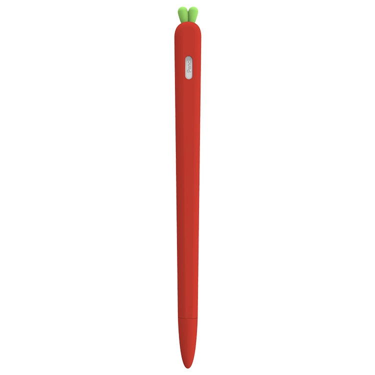 LOVE MEI Für Apple Pencil 2 Karottenförmige Stylus Stift Silikon Schutzhülle, Für Apple Pencil 2