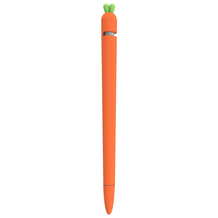 LOVE MEI Für Apple Pencil 1 Karottenförmige Silikon-Schutzhülle, Für Apple Pencil 1
