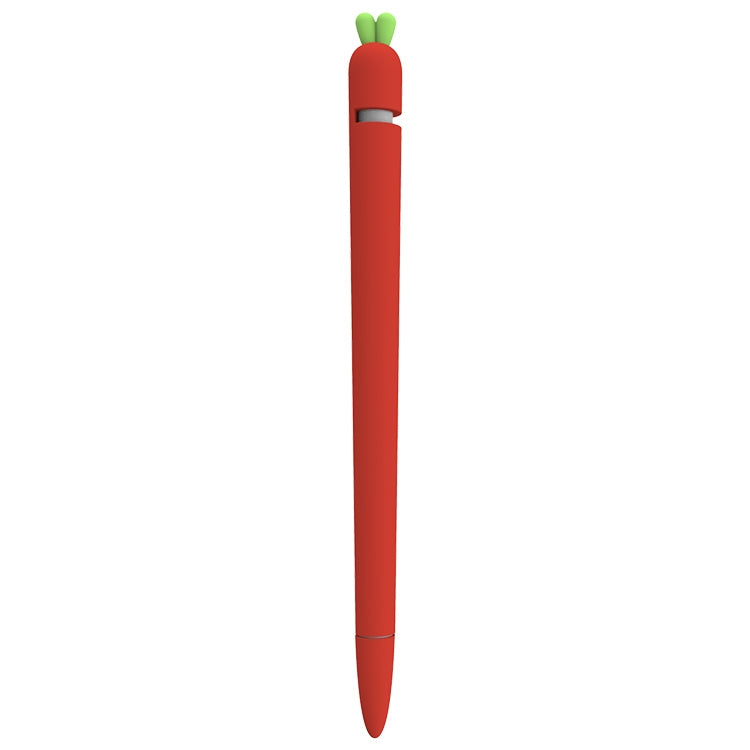 LOVE MEI Für Apple Pencil 1 Karottenförmige Silikon-Schutzhülle, Für Apple Pencil 1
