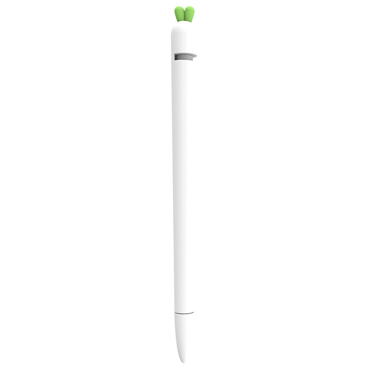 LOVE MEI Für Apple Pencil 1 Karottenförmige Silikon-Schutzhülle, Für Apple Pencil 1