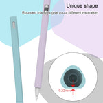 LOVE MEI Für Apple Pencil 2 Dreieckige Silikon-Schutzhülle, Für Apple Pencil 2