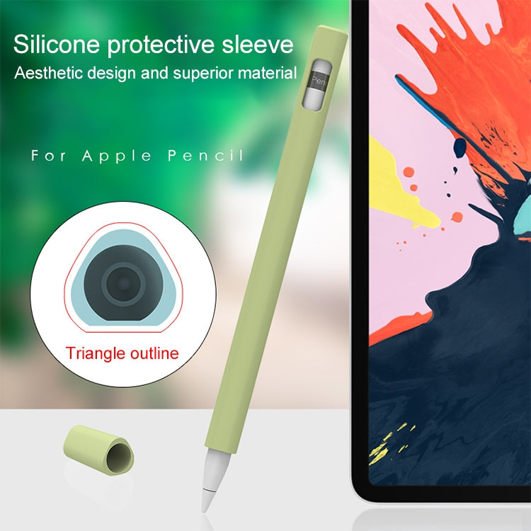 LOVE MEI Für Apple Pencil 2 Dreieckige Silikon-Schutzhülle, Für Apple Pencil 2