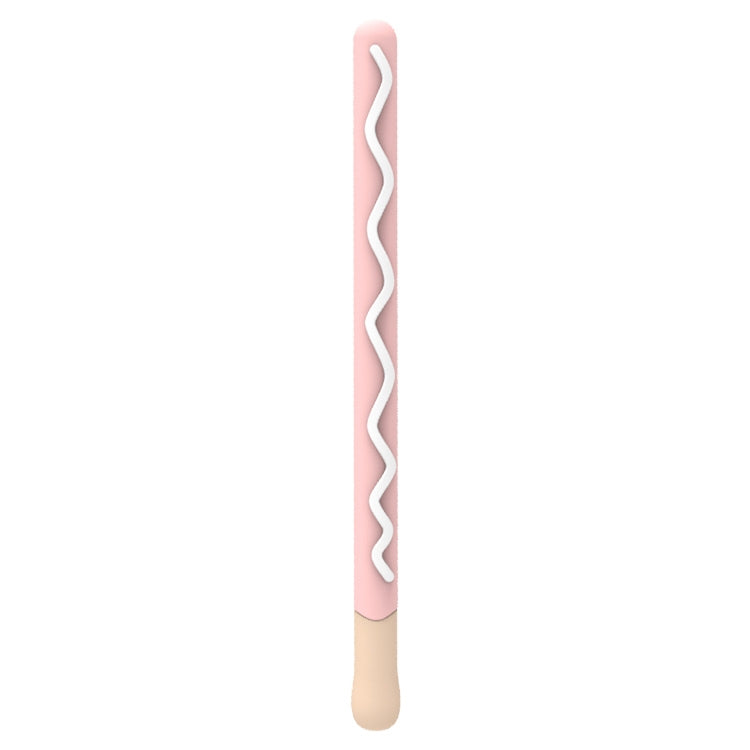 LOVE MEI Für Apple Pencil 2 Streifen-Design Silikon-Schutzhülle, Für Apple Pencil 2