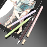 LOVE MEI Für Apple Pencil 2 Streifen-Design Silikon-Schutzhülle, Für Apple Pencil 2