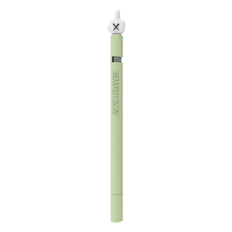 LOVE MEI Für Apple Pencil 1 Mittelfinger-förmige Silikon-Schutzhülle, Für Apple Pencil 1