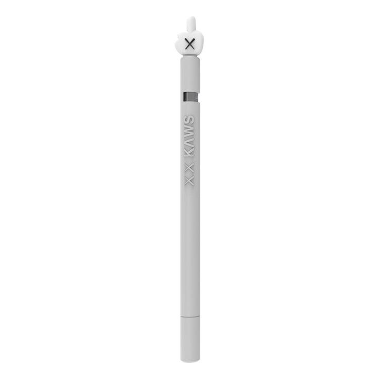 LOVE MEI Für Apple Pencil 1 Mittelfinger-förmige Silikon-Schutzhülle, Für Apple Pencil 1