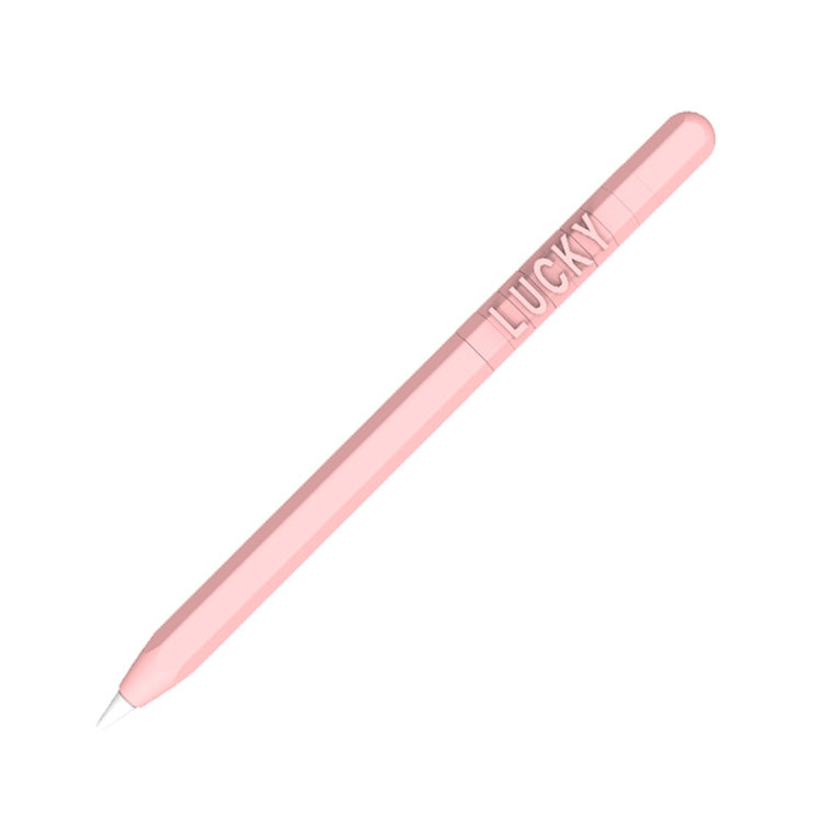 LOVE MEI Für Apple Pencil 2 Zahlen- und Buchstaben-Design Silikon-Schutzhülle, Für Apple Pencil 2
