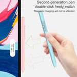 LOVE MEI Für Apple Pencil 2 Zahlen- und Buchstaben-Design Silikon-Schutzhülle, Für Apple Pencil 2