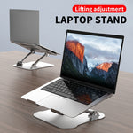 R-JUST Hebbarer verstellbarer Laptop-Ständer, Laptop-Ständer