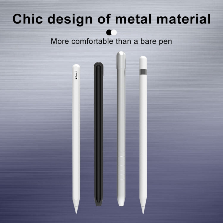 Metall Matt Rutschfester Stylus Stift Schutzhülle für Apple Pencil 1, Für Apple Pencil 1