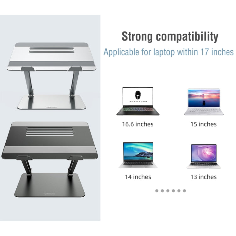 NILLKIN ProDesk Verstellbarer Laptop-Notebook-Ständer aus Aluminiumlegierung