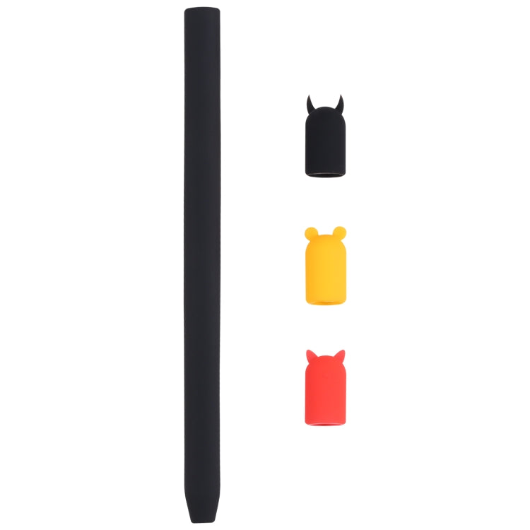 4 in 1 Stylus Stift Cartoon Tier Silikon Schutzhülle für Apple Pencil 1, Für Apple Pencil 1