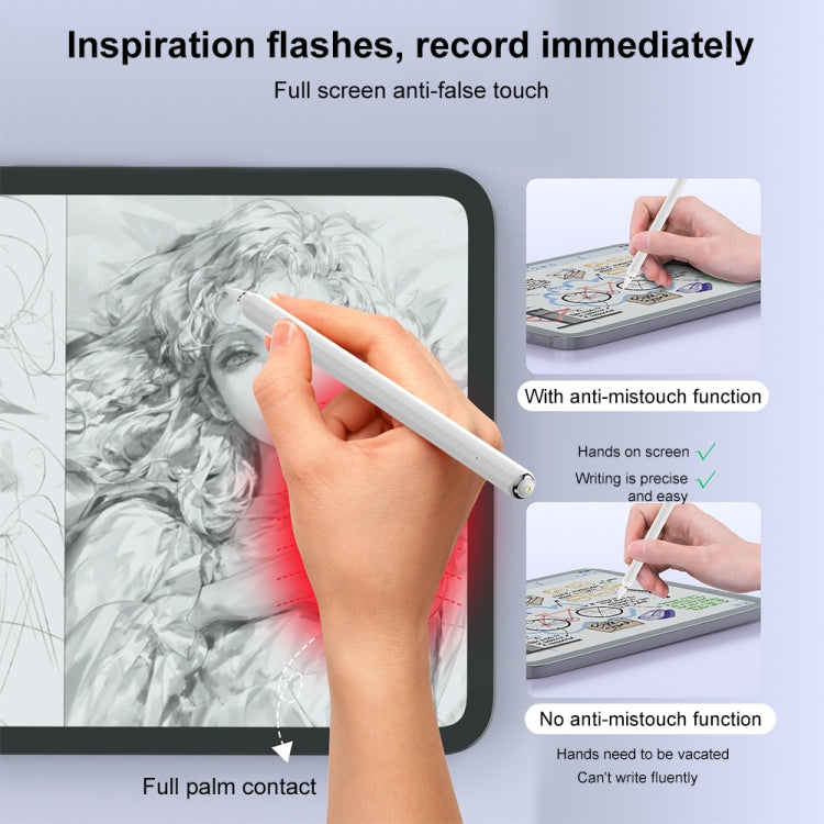 Mutural P-950B Neigung Drucksensor Kapazitiver Stylus Pen mit Handballenerkennung für iPad 2018 oder später, 950B