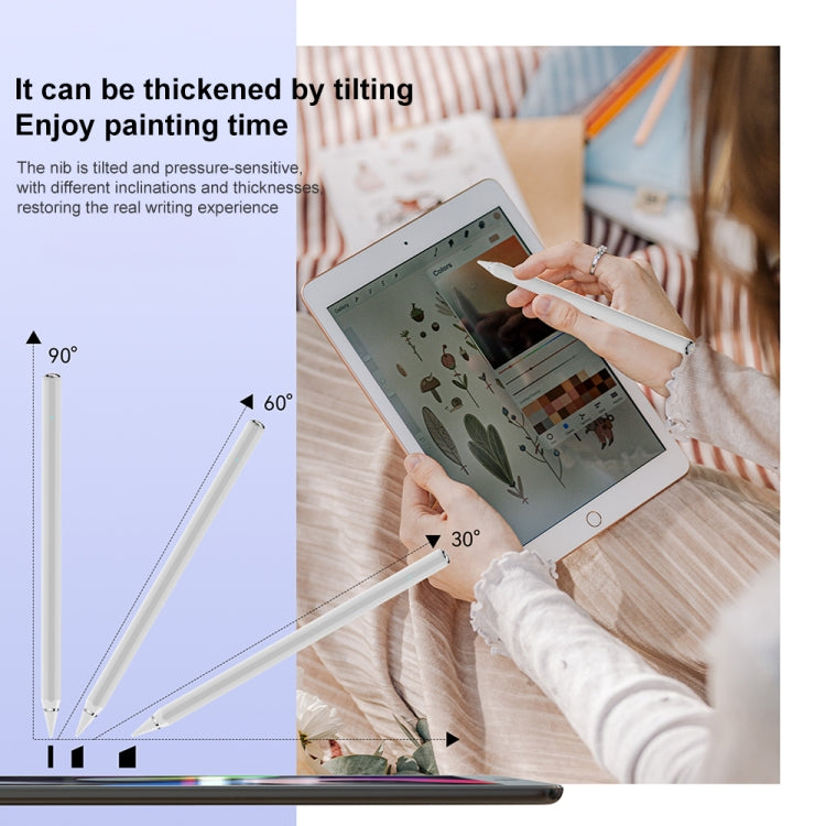 Mutural P-950B Neigung Drucksensor Kapazitiver Stylus Pen mit Handballenerkennung für iPad 2018 oder später, 950B