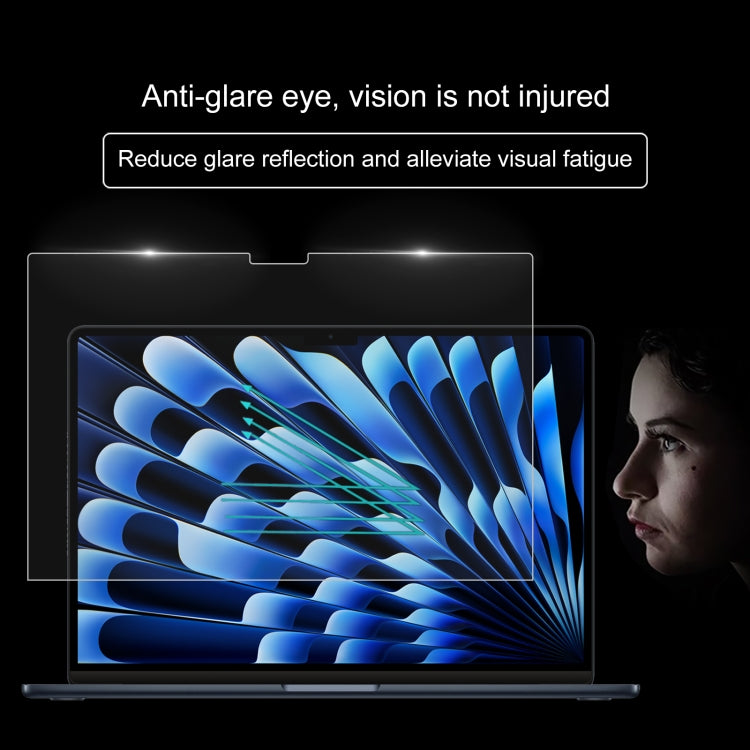 Für MacBook Air 15,3 Zoll A2941 2023 0,26mm 9H Oberflächenhärte Explosionsgeschützter gehärteter Glasfilm, Für MacBook Air 15,3 Zoll A2941 2023 / Air 15 M3 2024 A3114 (1 Stück)