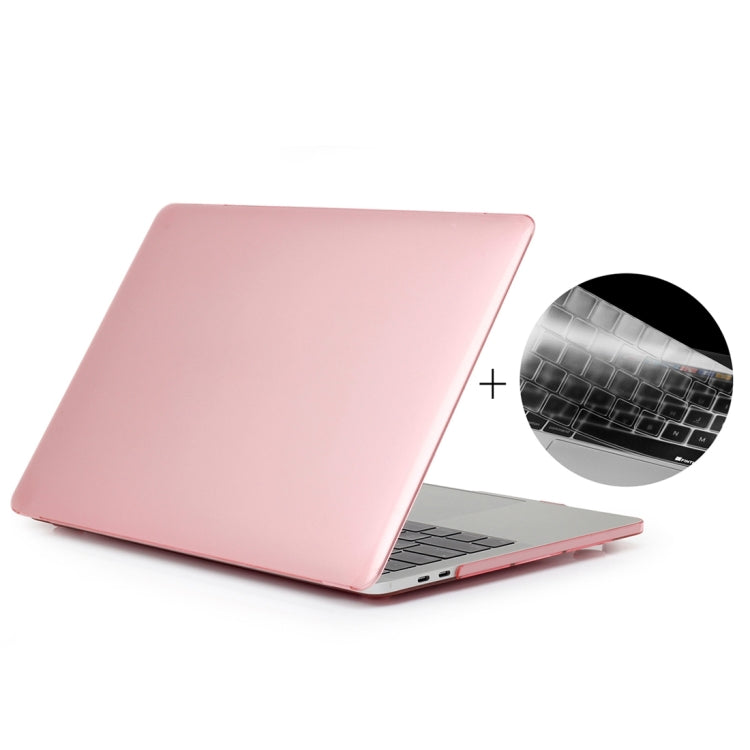 ENKAY Hat-Prince 2 in 1 Kristall Hartschalen Kunststoff Schutzhülle + US-Version Ultra-dünne TPU Tastaturschutzabdeckung für 2016 Neues MacBook Pro 13,3 Zoll ohne Touchbar (A1708)