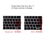 ENKAY Hat-Prince 2 in 1 Kristall Hartschalen Kunststoff Schutzhülle + US-Version Ultra-dünne TPU Tastaturschutzabdeckung für 2016 Neues MacBook Pro 13,3 Zoll ohne Touchbar (A1708)