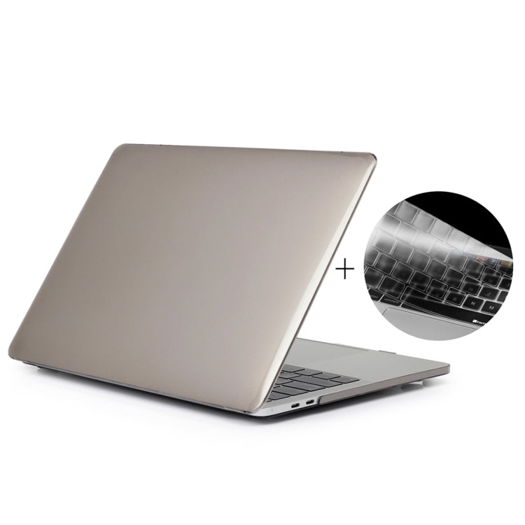ENKAY Hat-Prince 2 in 1 Kristall Hartschalen Kunststoff Schutzhülle + US-Version Ultra-dünne TPU Tastaturschutzabdeckung für 2016 Neues MacBook Pro 13,3 Zoll ohne Touchbar (A1708)