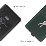 4 in 1 Universelle wasserdichte PU-Leder Laptophülle mit Griff & Ständer & Stifthalter + 2 Aufwickler + Mausbeutel + Ladegerät-Set für 13 / 14 Zoll Laptops, 13 / 14 Zoll