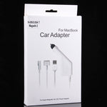 45W 14,85V 3,05A 5-Pin T-Stil MagSafe 2 Auto-Ladegerät mit 1 USB-Anschluss für Apple Macbook A1466 / A1436 / A1465 / A1435 / MD224 / MD231 / MD761 / MD711, Länge: 1,7m, 45W 14,85V 3,05A