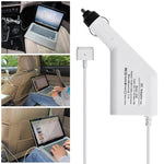 45W 14,85V 3,05A 5-Pin T-Stil MagSafe 2 Auto-Ladegerät mit 1 USB-Anschluss für Apple Macbook A1466 / A1436 / A1465 / A1435 / MD224 / MD231 / MD761 / MD711, Länge: 1,7m, 45W 14,85V 3,05A