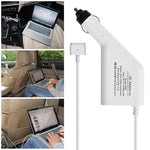60W 16,5V 3,65A 5-Pin T-Stil MagSafe 2 Auto-Ladegerät mit 1 USB-Anschluss für Apple Macbook A1465 / A1502 / A1435 / MD212 / MD2123 / MD662, Länge: 1,7m