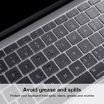 ENKAY TPU Tastaturschutzabdeckung für MacBook Pro 13,3 Zoll ohne Touch Bar A1708 / MacBook 12 2015 A1534, Europa-Version, Für 2016 MacBook Pro