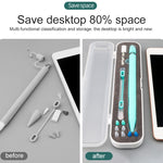 Für Apple Pencil 1 / 2 10mm Multifunktionaler Handschrift Stift Schutzhülle TouchPen Aufbewahrungsbox, 10mm