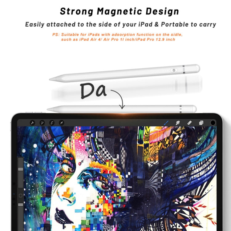 P7-LS Aktiver kapazitiver Stylus mit Handballenerkennung für iPad ab 2018, P7-LS