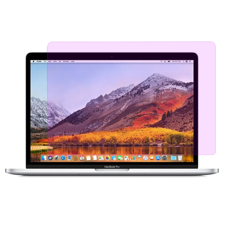 9H Oberflächenhärte Anti-Blau-Licht explosionsgeschützte gehärtete Glasfolie für MacBook Pro 13,3 Zoll mit Touch Bar (A1706), Für MacBook Pro 13,3 Zoll mit Touch Bar (A1706)