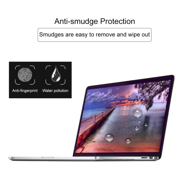 9H Oberflächenhärte Anti-Blau-Licht explosionsgeschützte gehärtete Glasfolie für MacBook Pro 13,3 Zoll mit Touch Bar (A1706), Für MacBook Pro 13,3 Zoll mit Touch Bar (A1706)