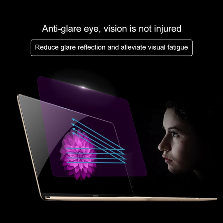 9H Oberflächenhärte Anti-Blau-Licht explosionsgeschützte gehärtete Glasfolie für MacBook Pro 13,3 Zoll mit Touch Bar (A1706), Für MacBook Pro 13,3 Zoll mit Touch Bar (A1706)