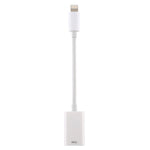 NK102 8 Pin Stecker zu Einzel USB Buchse Kameraadapter, Unterstützt iOS 13.0 und höheres System