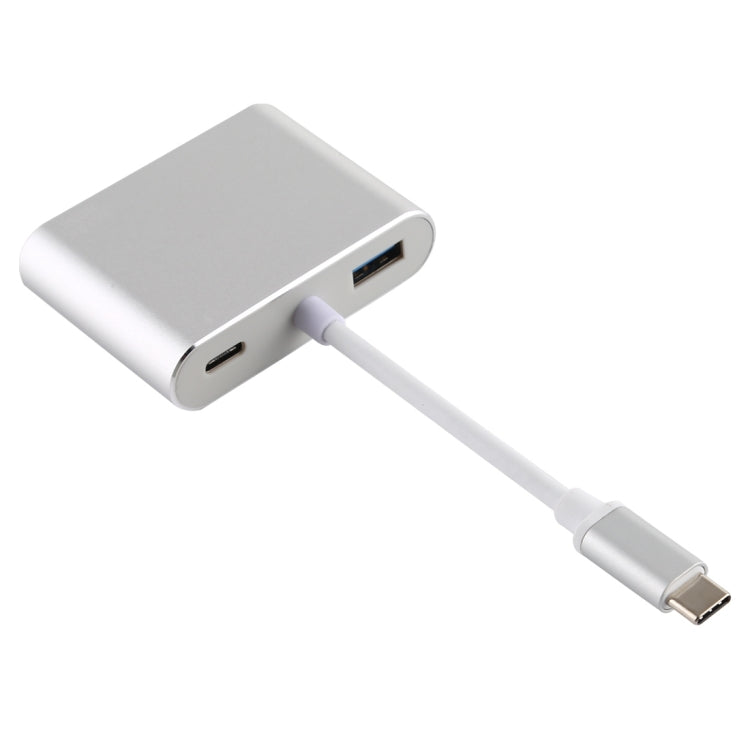 4-in-1 USB / Typ-C auf 4K HDMI + VGA + USB 3.0 Schnittstelle Multifunktionsadapter