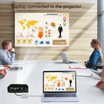 4-in-1 USB / Typ-C auf 4K HDMI + VGA + USB 3.0 Schnittstelle Multifunktionsadapter