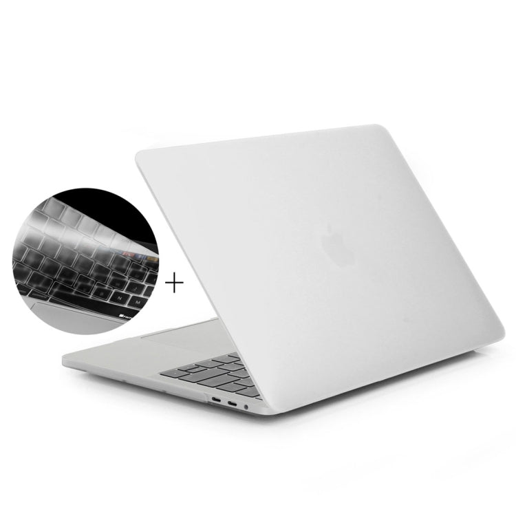 ENKAY Hat-Prince 2 in 1 Mattierte Hartschalen-Kunststoff-Schutzhülle + Europa-Version Ultra-dünner TPU Tastaturschutz für 2016 MacBook Pro 13,3 Zoll ohne Touch Bar (A1708), 13,3 Zoll ohne Touch Bar Europa-Version