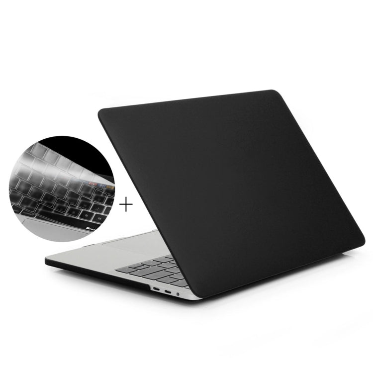 ENKAY Hat-Prince 2 in 1 Mattierte Hartschalen-Kunststoff-Schutzhülle + Europa-Version Ultra-dünner TPU Tastaturschutz für 2016 MacBook Pro 15,4 Zoll mit Touch Bar (A1707), 15,4 Zoll mit Touch Bar Europa-Version