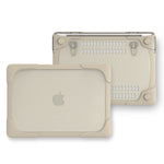 Für MacBook Pro 13,3 Zoll (A1708) & mit Touch Bar (A1706) Laptop TPU + PC Klappbare stoßfeste Schutzhülle mit Halter, Für MacBook Pro 13,3 Zoll mit Touch Bar