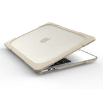 Für MacBook Pro 13,3 Zoll (A1708) & mit Touch Bar (A1706) Laptop TPU + PC Klappbare stoßfeste Schutzhülle mit Halter, Für MacBook Pro 13,3 Zoll mit Touch Bar