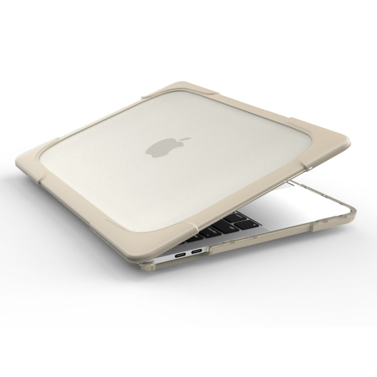 Für MacBook Pro 13,3 Zoll (A1708) & mit Touch Bar (A1706) Laptop TPU + PC Klappbare stoßfeste Schutzhülle mit Halter, Für MacBook Pro 13,3 Zoll mit Touch Bar