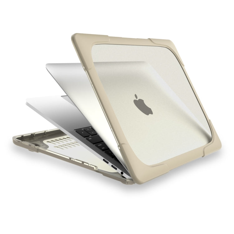Für MacBook Pro 13,3 Zoll (A1708) & mit Touch Bar (A1706) Laptop TPU + PC Klappbare stoßfeste Schutzhülle mit Halter, Für MacBook Pro 13,3 Zoll mit Touch Bar