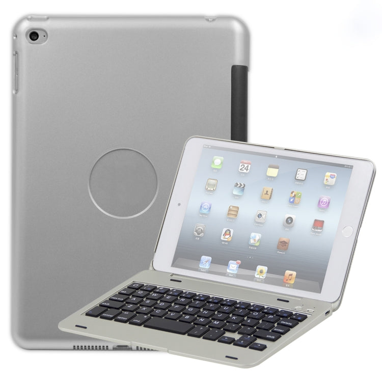 F1+ Für iPad mini 5 / 4 Laptop-Version Kunststoff Bluetooth-Tastatur Tablet-Hülle