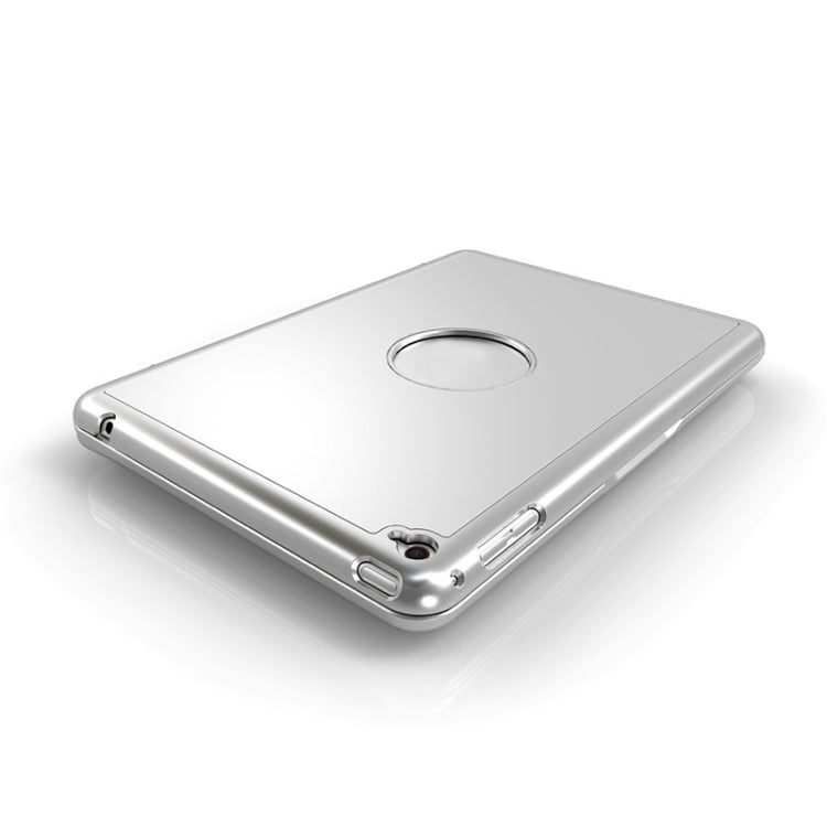 F8SM+ Laptop-Version Bunte hintergrundbeleuchtete Aluminiumlegierung Bluetooth-Tastatur Tablet-Hülle für iPad mini 4 / mini 5