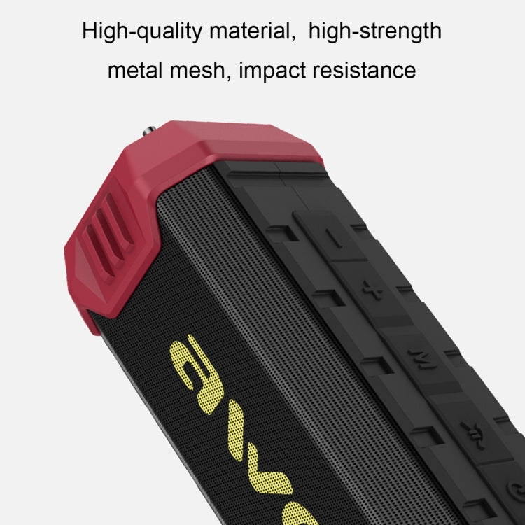 awei Y280 IPX4 Bluetooth-Lautsprecher Powerbank mit verbessertem Bass, integriertem Mikrofon, Unterstützung für FM / USB / TF-Karte / AUX, Y280