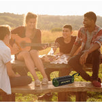 awei Y280 IPX4 Bluetooth-Lautsprecher Powerbank mit verbessertem Bass, integriertem Mikrofon, Unterstützung für FM / USB / TF-Karte / AUX, Y280