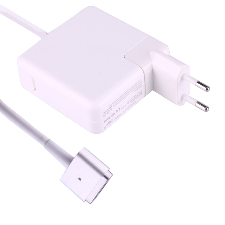 60W 16,5V 3,65A 5-Pin T-Style MagSafe 2 Ersatz-Netzteil für Apple MacBook A1425 / A1435 / A1502, Länge: 1,8m