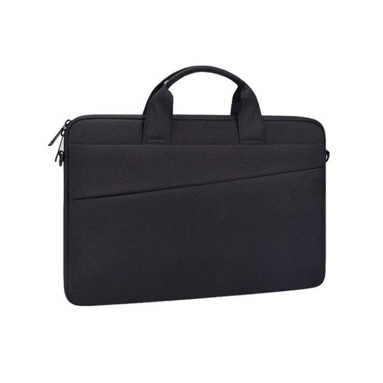 ST03S 15,4 Zoll Doppelseitige Taschen Tragbare Oxford-Stoff Weicher Griff Laptop Tablet Tasche, 15,4 Zoll Schwarz, 15,4 Zoll Pink, 15,4 Zoll Grau, 15,4 Zoll Tiefes Weltraumgrau, 15,4 Zoll Marineblau