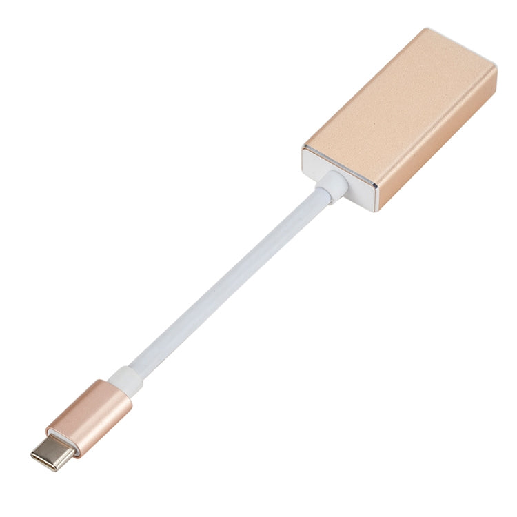 USB-C / Type-C 3.1 Stecker zu DP Buchse HD Konverter, Länge: 12cm
